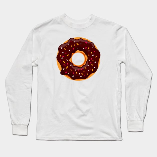 A simple donut Long Sleeve T-Shirt by nickbeta
